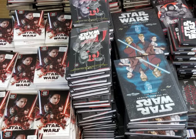 Star Wars illustrated novels for 4th-6th grade readers
